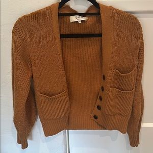 Sea burnt orange sweater